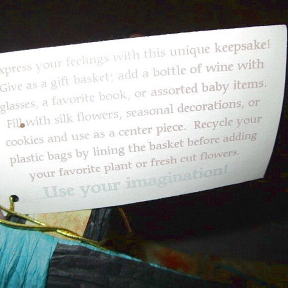 Time-Crafters PATCHWORK Raffia BASKET Crafted HANDMADE Lined BEADS Artisan 80s - Picture 8 of 10